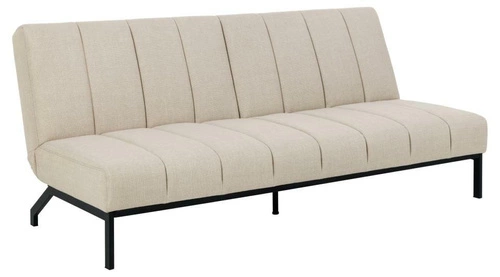 Sofa rozkładana Caix beżowa nowoczesna z funkcją spania do salonu Actona 198 cm