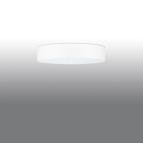 Plafon sufitowy okrągły SKALA 60 biały nowoczesny do salonu kuchni sypialni 60 cm