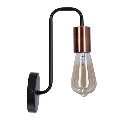Kinkiet Herpe 1x60W E27 czarny