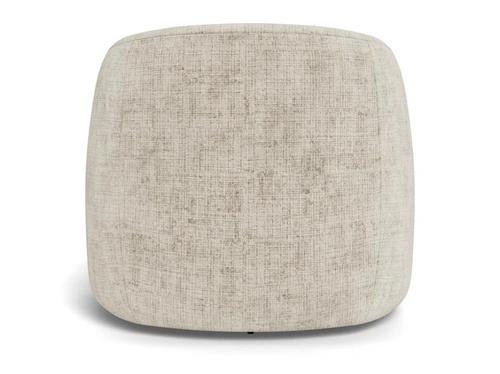 Fotel kubełkowy Lodi do salonu beżowy welurowy obrotowy nowoczesny