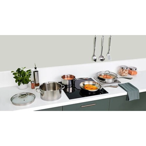 Patelnia Resilience 24 cm ze stali        nierdzewnej