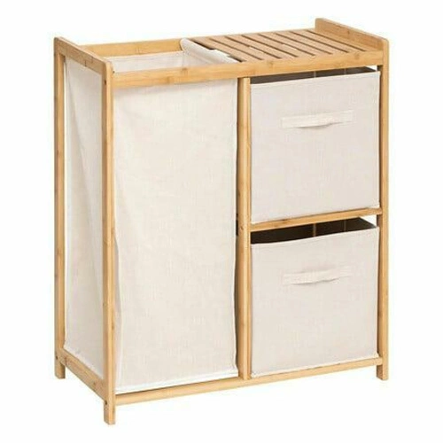 Komoda łazienkowa Tidy Box z koszem na    pranie bambusowa