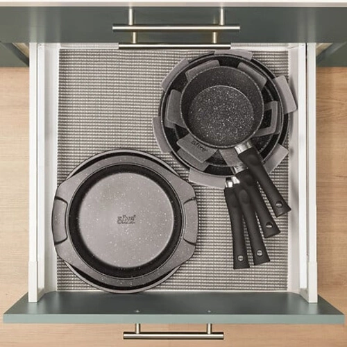 Patelnia aluminiowa kuta 20 cm czarna