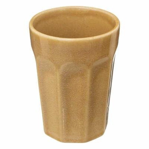 Kubek ceramiczny Roma 400 ml żółty nowoczesny do kawy i herbaty do kuchni