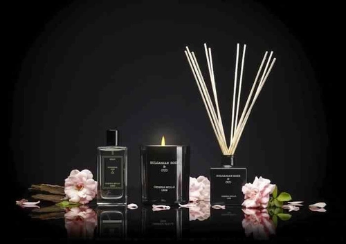 Cereria Molla Bulgarian Rose Oud zapas do dyfuzora zapachowego 200ml do domu