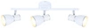 Lampa sufitowa Fido listwa 3x40W E14  biały+chrom