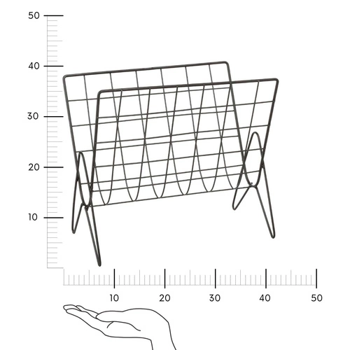 Gazetnik Life czarny