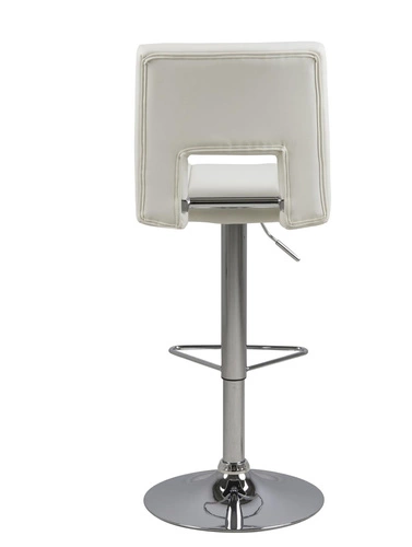 Hoker Sylvia biały obrotowy z regulacją wysokości do kuchni i wyspy nowoczesny Actona