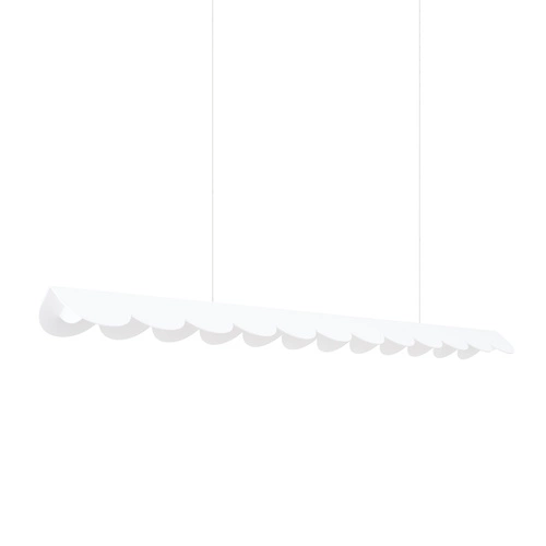 Lampa wisząca BISCUIT biała LED 4000K