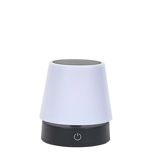 Lampka nocna do sypialni Lumio Intesi bezprzewodowa dotykowa z regulacją wysokości minimalistyczna