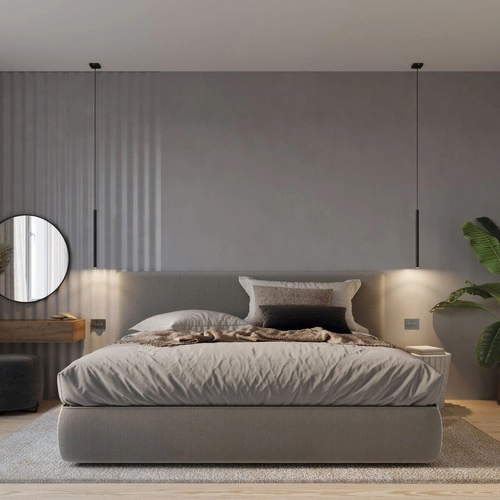 Lampa wisząca Pastelo 5 czarna nowoczesna do salonu i nad stół Sollux Lighting