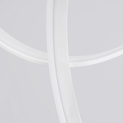 Lampa wisząca LED RIO 5 biała nowoczesna do salonu i jadalni Thoro aluminium 170 cm