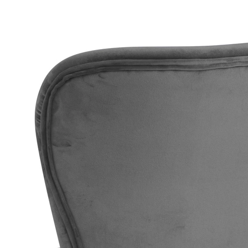 Krzesło Batilda VIC Dark grey tapicerowane