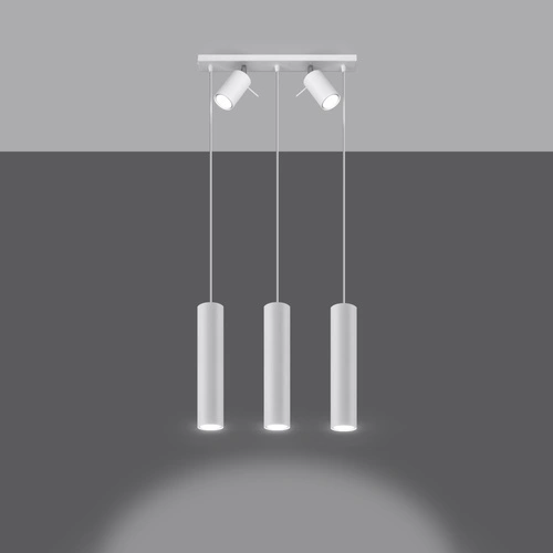 Lampa wisząca RING 3 biały