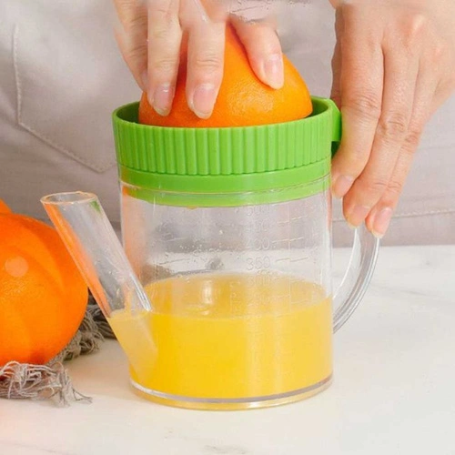Intesi wyciskacz do cytrusów z dzbankiem z miarką żółty pojemnik kuchenny