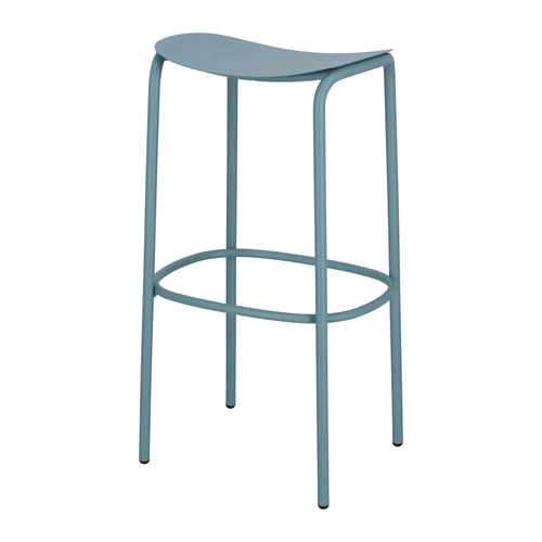 Hoker metalowy Trick 75 cm niebieski nowoczesny do kuchni i wyspy SCAB Design