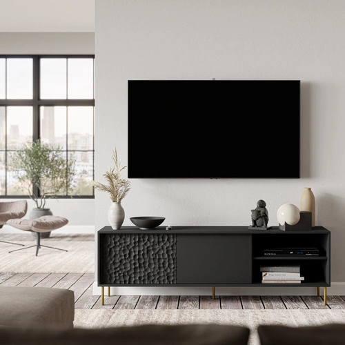 Zestaw mebli do salonu Afir czarny