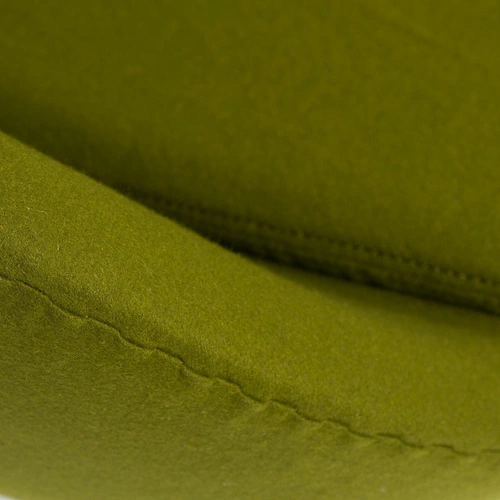 Fotel uszak Jajo Egg D2.DESIGN zielony kaszmir obrotowy bujany nowoczesny do salonu