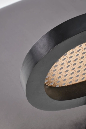 Krzesło do jadalni tapicerowane welur szare Sophie Intesi nowoczesne z oparciem