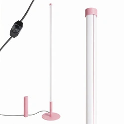 TRANG nowoczesna lampa stojąca LED do salonu różowa 4000K