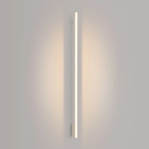 Nowoczesny kinkiet ścienny LED Lagom 150 beżowy aluminium do salonu i sypialni Thoro