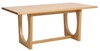 Stół rozkładany do jadalni Flow 180x95 cm z drewna dębowego