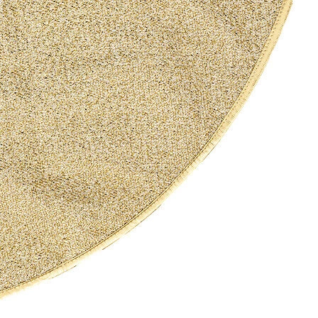 Złoty dywanik pod choinkę Feeric Christmas 90 cm klasyczna dekoracja bożonarodzeniowa do domu