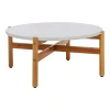 Stolik kawowy Terracina House Nordic okrągły terrazzo 84,5 cm salon