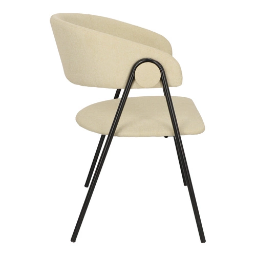 Zestaw 2 krzeseł Larisa beżowe