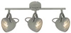 Lampa sufitowa Pent listwa 3x50W GU10   betonowy szary