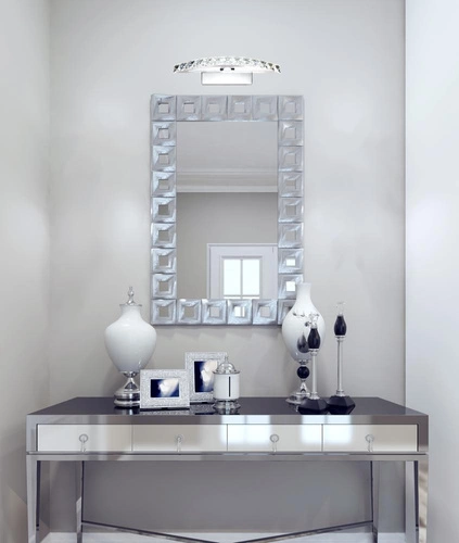 Nowoczesny kinkiet ścienny LED Arande chrom 8W do łazienki i salonu CANDELLUX LIGHTING