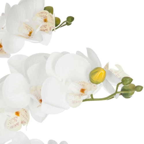 Sztuczna orchidea z marmurową doniczką    65 cm