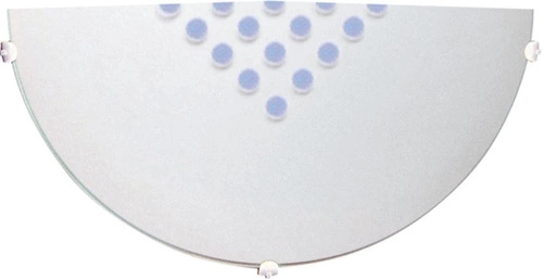 Plafon sufitowy Palina biały szklany nowoczesny do salonu i kuchni E27 30 cm CANDELLUX