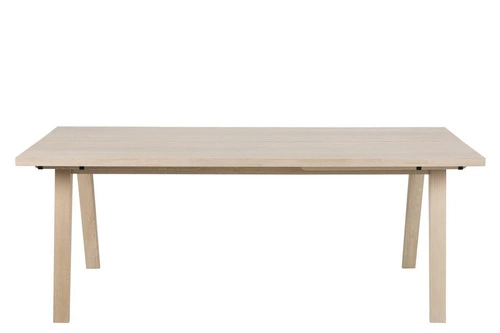 Stół rozkładany do jadalni A-line 200x95 skandynawski dąb bielony Actona
