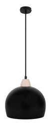 Lampa wisząca Monroe 1x60W E27 czarny