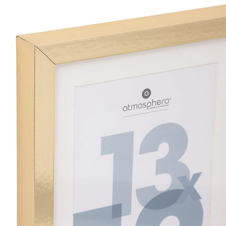 Ramka na zdjęcia 13x18 złota Manu Atmosphera nowoczesna na ścianę lub biurko