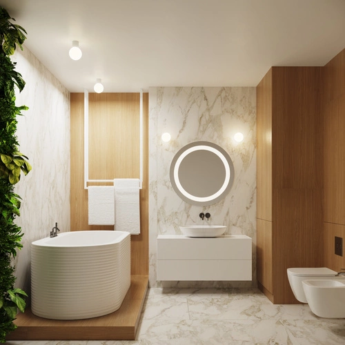 Plafon sufitowy HALO biały okrągły IP44 nowoczesny do łazienki i salonu SOLLUX