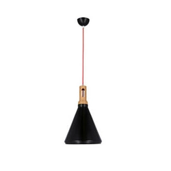 Lampa wisząca Robinson 26 1x60W E27 czarno-czarny
