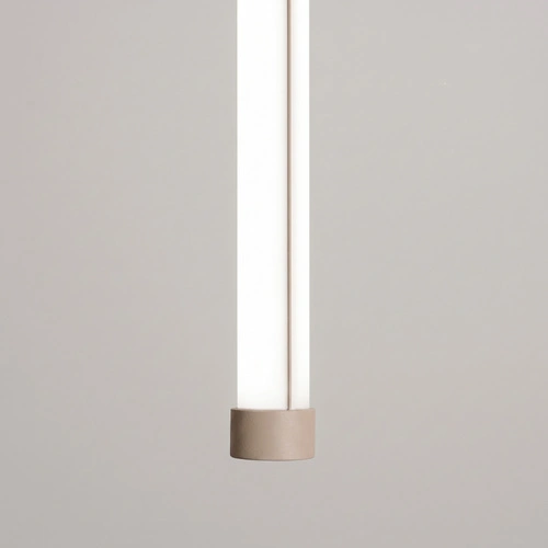 Lampa wisząca TRANG 100 LED taupe regulowana nad wyspę do kuchni