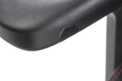 Fotel gamingowy Zargor czarny ergonomiczny skórzany obrotowy z zagłówkiem do biurka