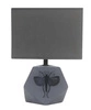 Lampa stołowa Animi lampa gabinetowa  1x40W E14 ciemny szary