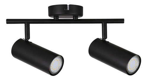Lampa sufitowa Colly czarny 2x15W GU10  klosz czarny