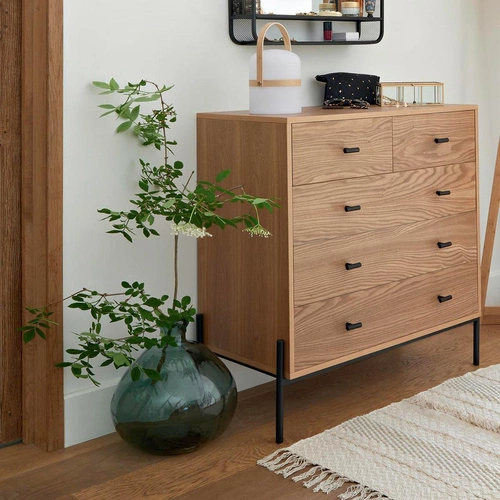 Wazon szklany Dame Jeanne 33 cm zielony nowoczesny na kwiaty do salonu Atmosphera