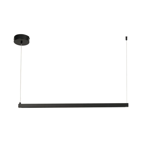 Lampa sufitowa LED BEAM-80 czarna 80 cm nowoczesna regulowana do kuchni i jadalni