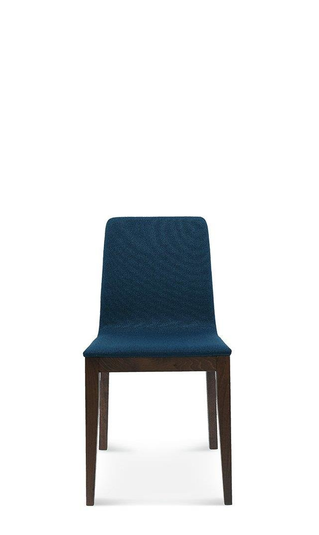 Krzesło tapicerowane Fameg Kos A-1621 personalizowane do jadalni drewno buk nowoczesne