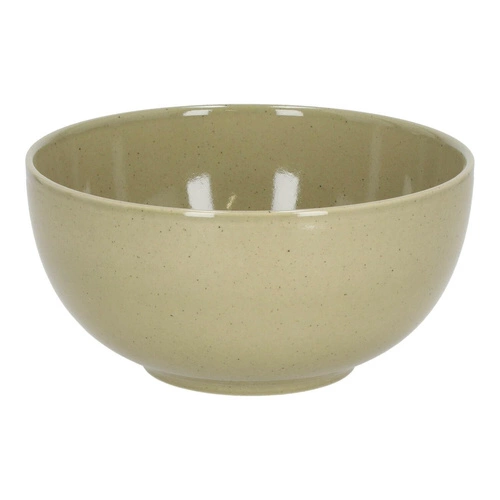 Miska do sałatek Gomera Intesi 21 cm zielona ceramiczna okrągła do kuchni zmywarka