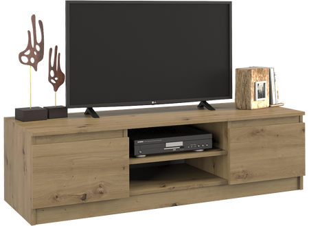 Stolik Rtv Bauhaus 120 - Dąb Artisan