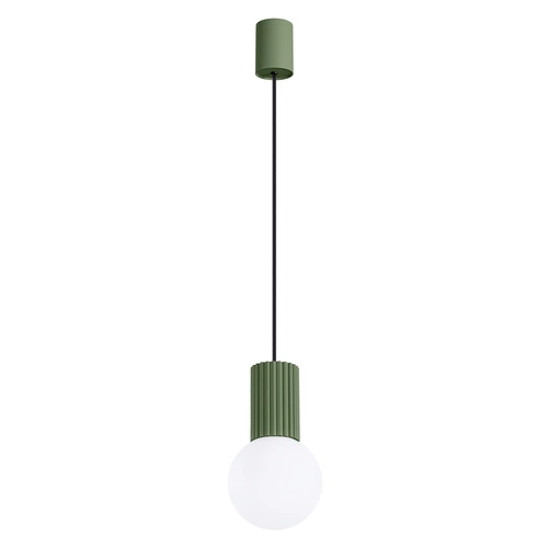 Lampa wisząca HALO 1 zielona oliwka