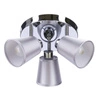 Lampa sufitowa Pin plafon 3x40W E14 chrom