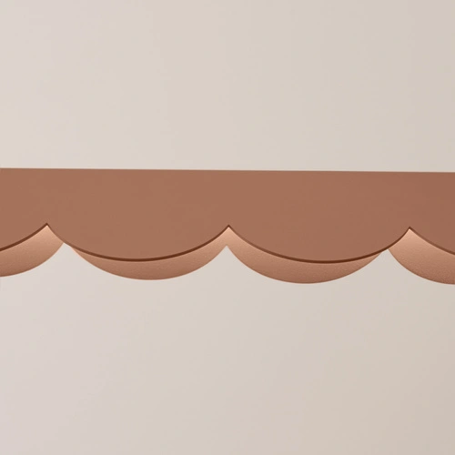 Lampa wisząca BISCUIT mocca LED nad stół nowoczesna 131 cm